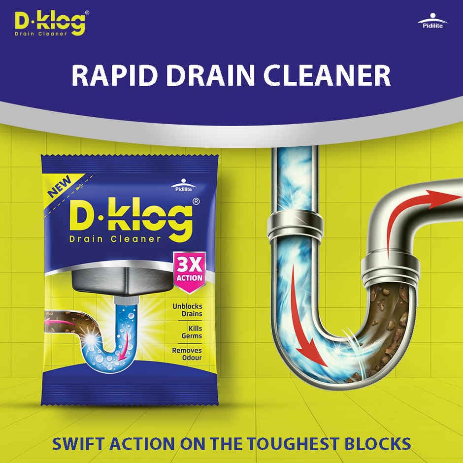 D-Klog Drain Cleaner Powder 45g - View 5