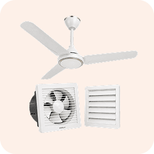 Fans, Geysers & Invertors