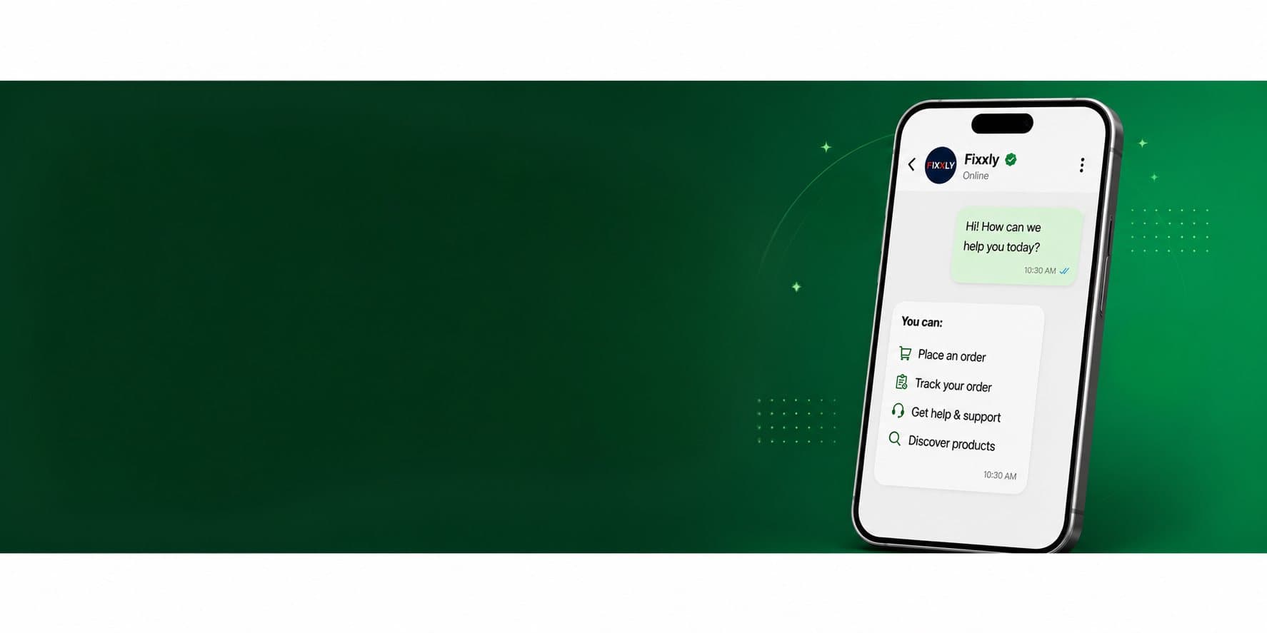 Order on WhatsApp