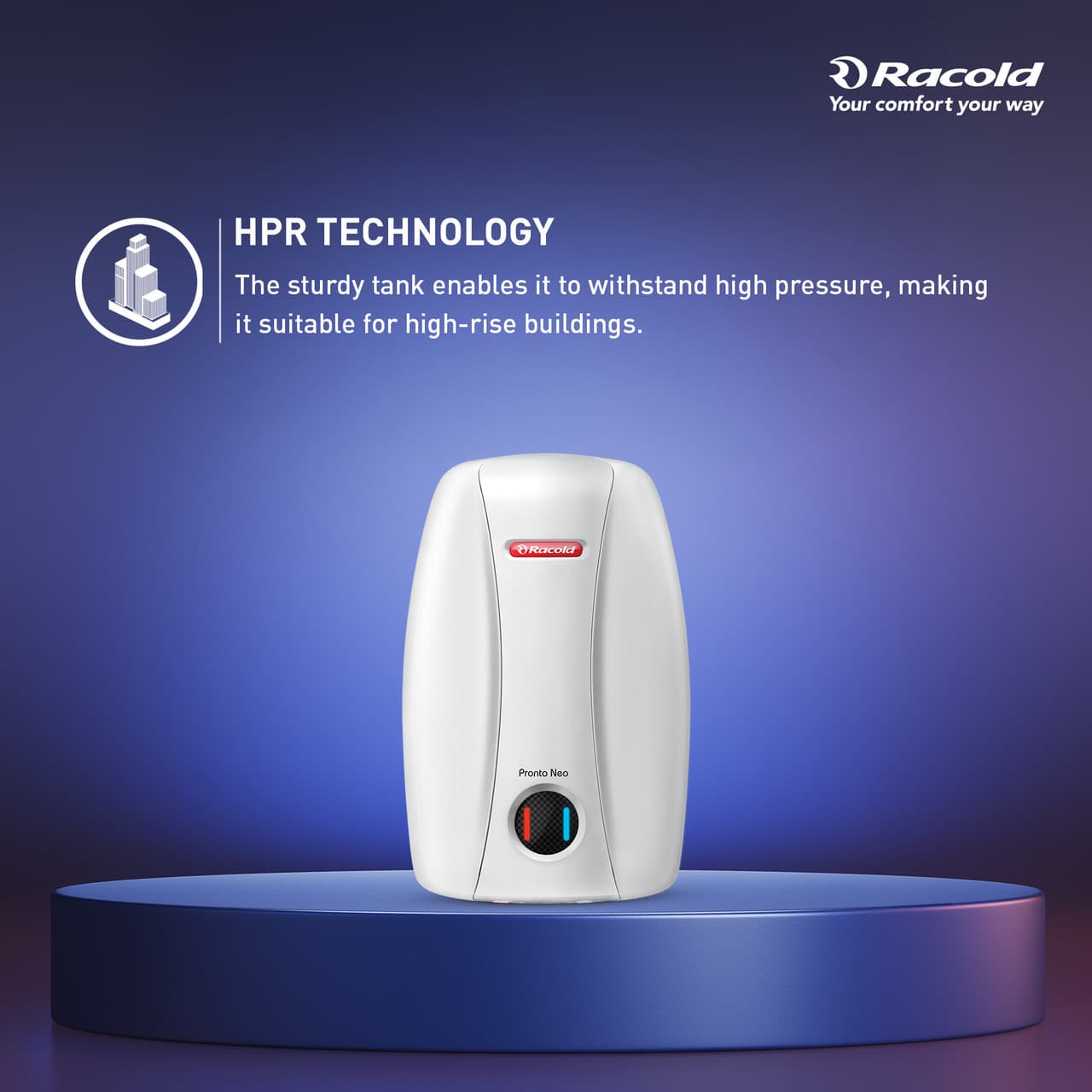 Racold 3L Instant Water Geyser - View 5