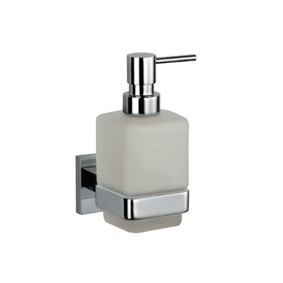 Jaquar Kubix Prime Soap Dispenser with Glass bottle, AKP-CHR-35735P