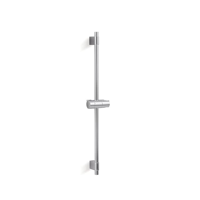 Kohler Rainjoy 68.5cm Wall-Mount Slide Bar, 72740IN-CP - 68.5 cm | 72740IN-CP | Chrome Finish