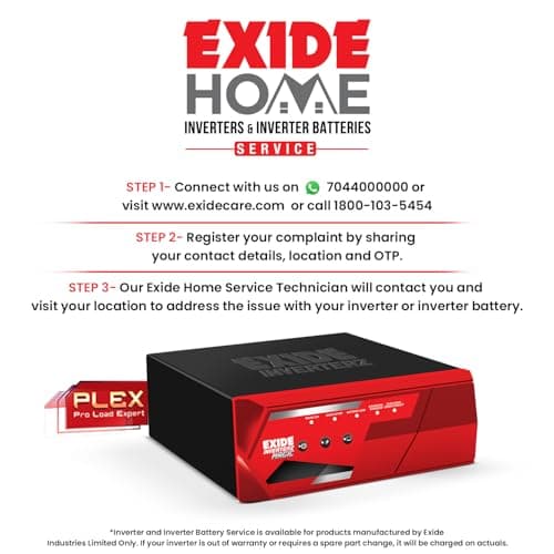 Exide Magic MAGIC12V1125 1125VA Square Wave Inverter - Square Wave Inverter | HX00-MAGIC12V1125 | 220v ± 7v AC - View 7