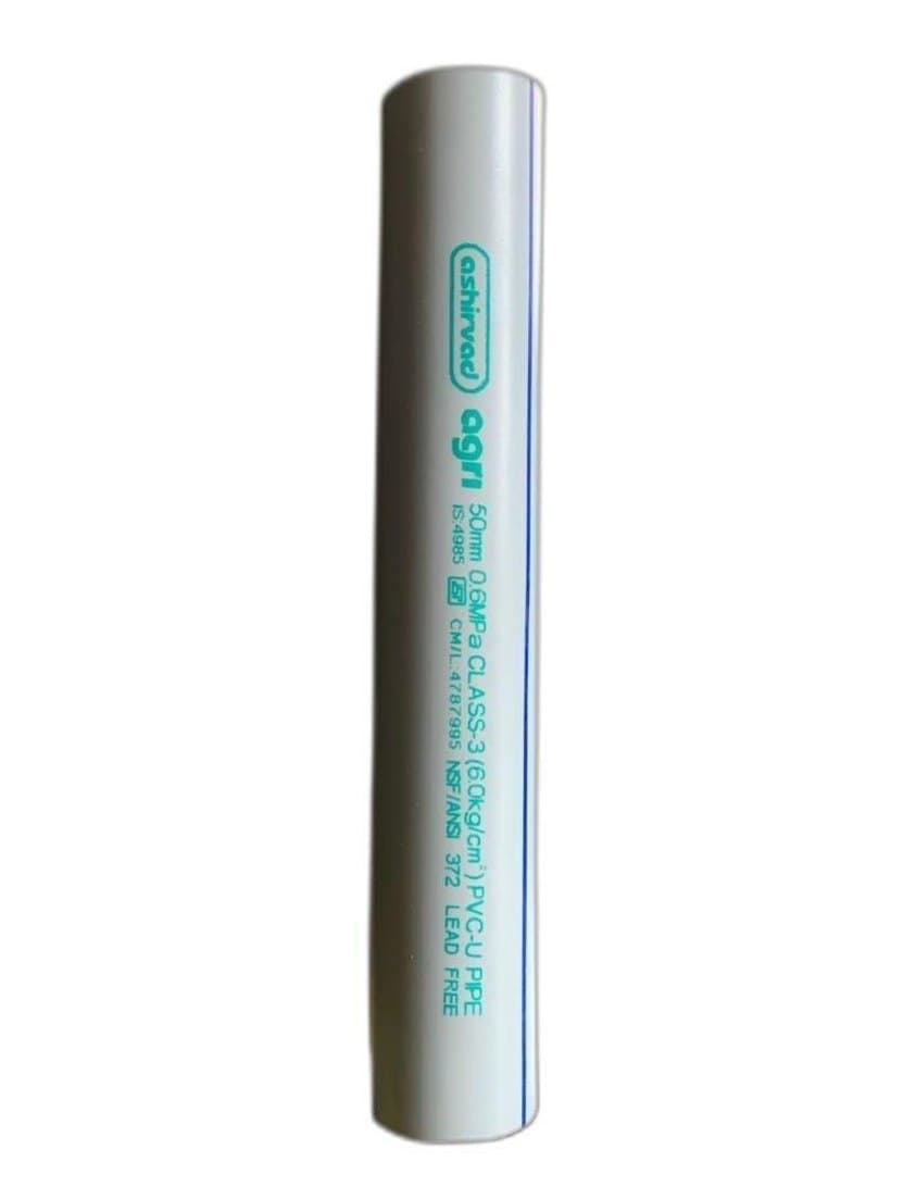 Ashirvad 1-1/4inch 6 Kg/cm PVC Pipes, 10 Ft