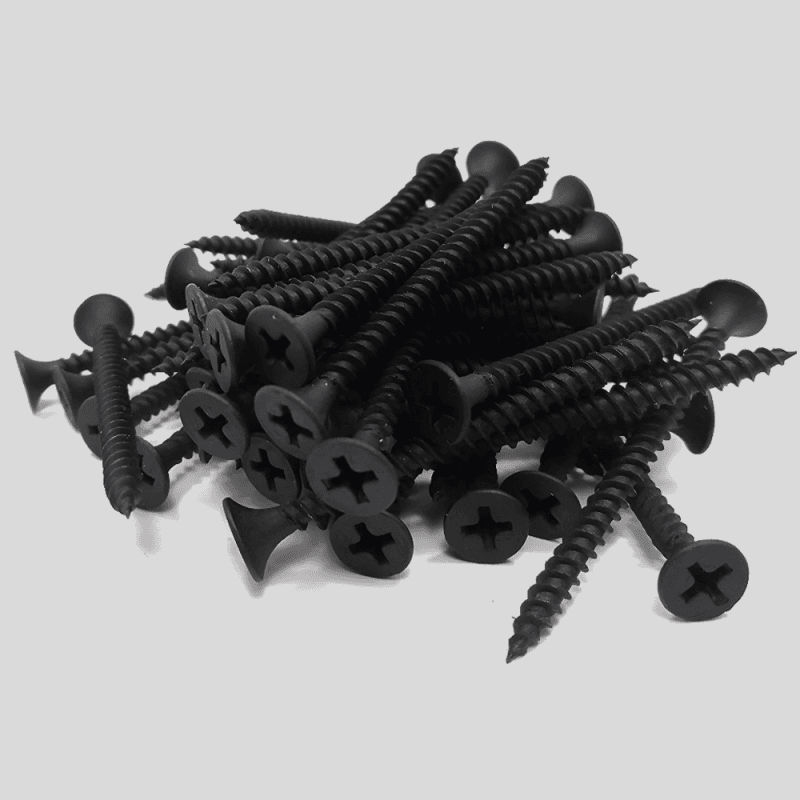 Generic 3.5x25mm (1 Inch) Nickel Premium Plated Drywall Screws Mini Pack, (Pack of 210Pcs) - View 2