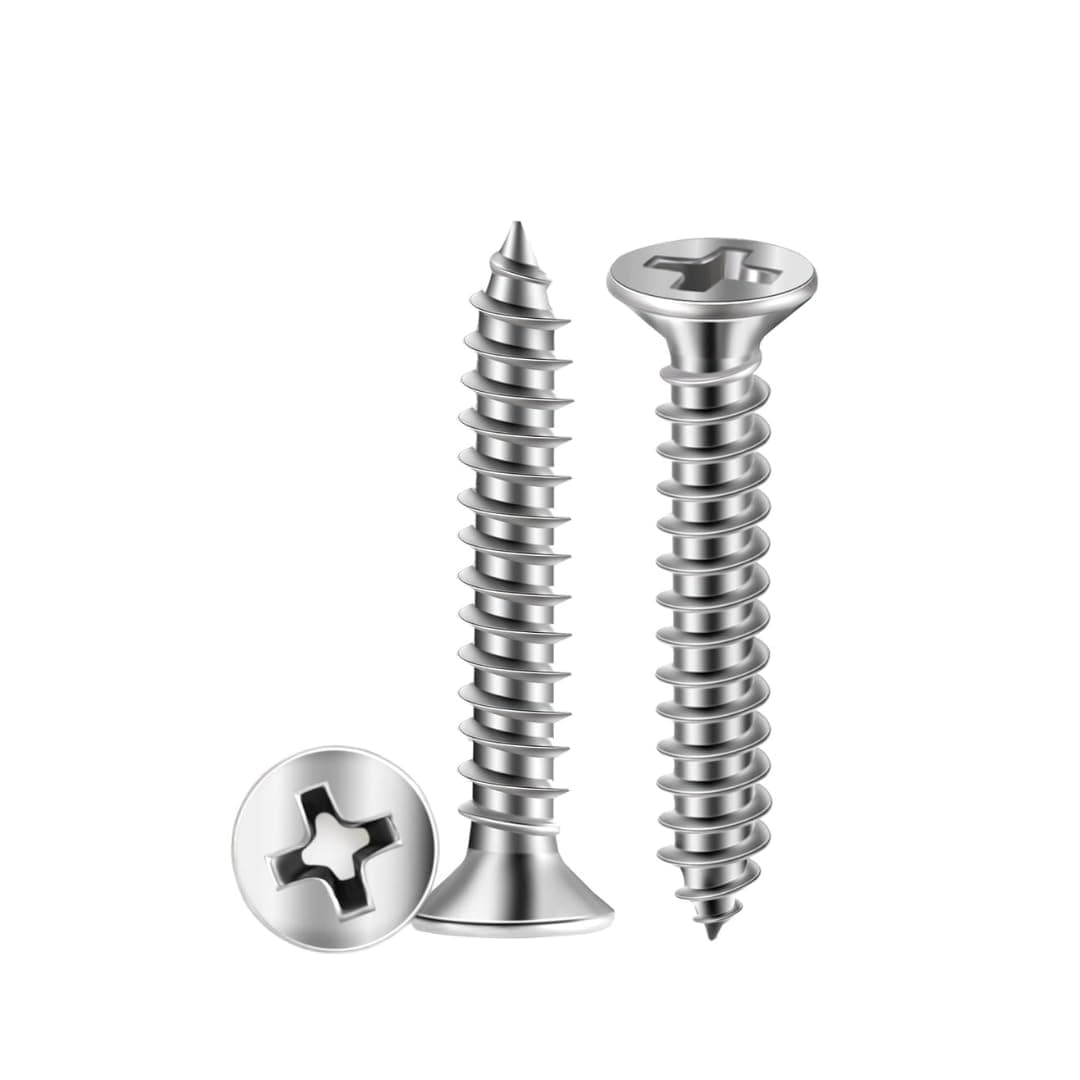 Generic 3.5x25mm (1 Inch) Premium Nickel Plated CSK Drywall Screw, (Pack of 850Pcs)