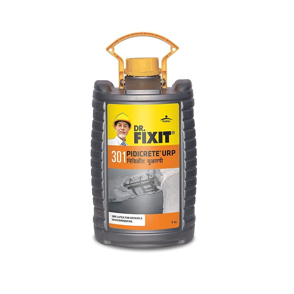 Dr.Fixit 301 SBR Latex Pidicrete URP SBR Latex - 2 – 2.2 m2/kg in 2 coats | Best before one and half years from the date manufacture | 1kg - View 7