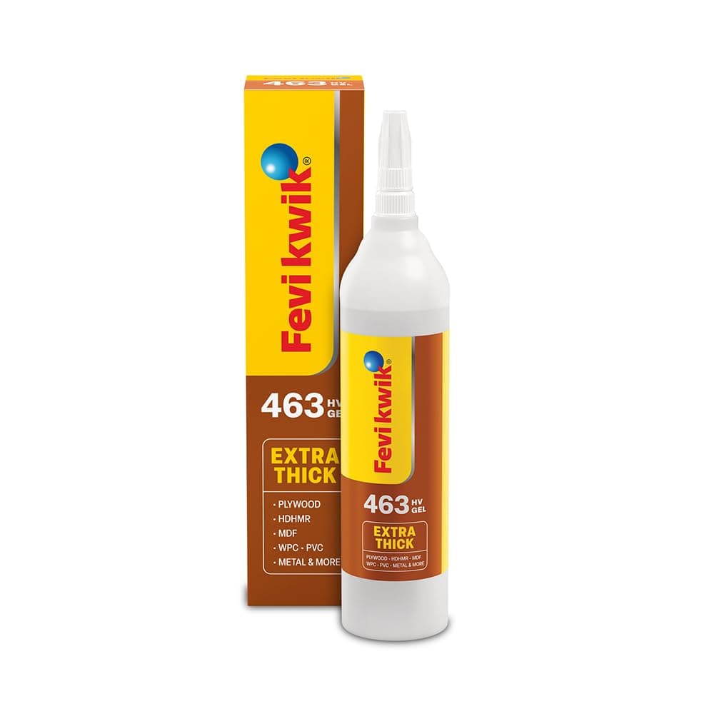 Fevikwik Pidilite Fevi Kwik 463 High Viscosity Instant Glue - 125 gm | Instant Bonding Super Glue | FFK852512500000 - View 9