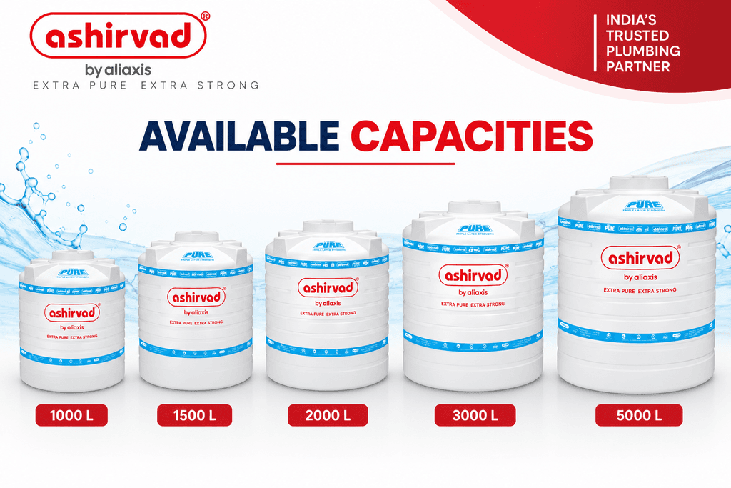 Ashirvad 3 Layer Overhead Tank - 1500 Ltr | Water Tank | LDPE - View 5
