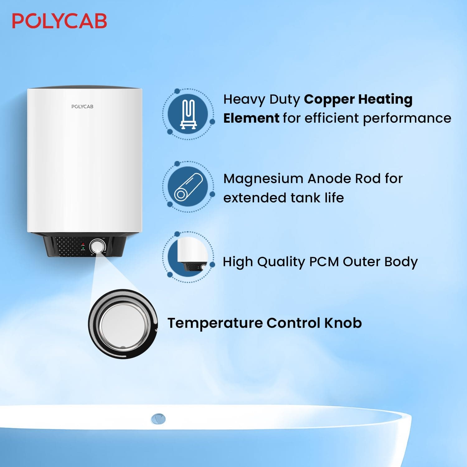 Polycab Celestia Prime Geyser - View 3