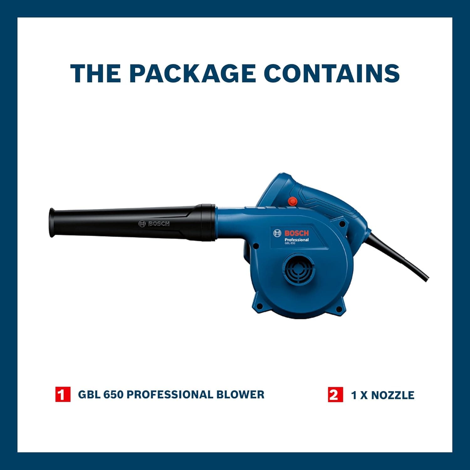 Bosch GBL 650 650W Air Blower - Air Blower | 0.601.9M4.0F0 | 230 V - View 2