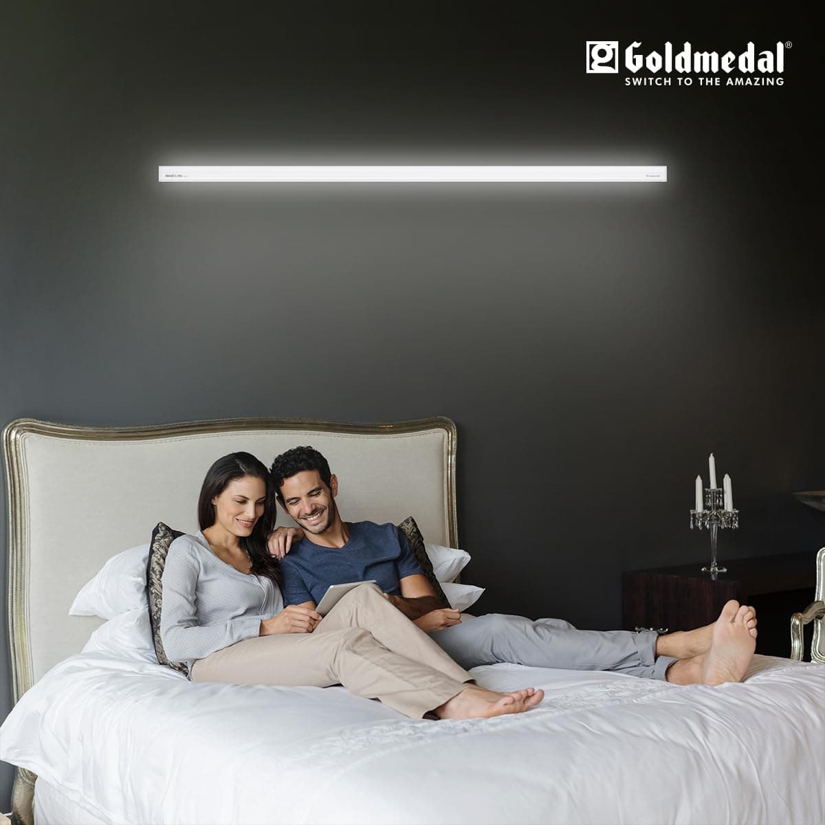 Goldmedal Magic Line LED Batten, Cool Daylight - View 5