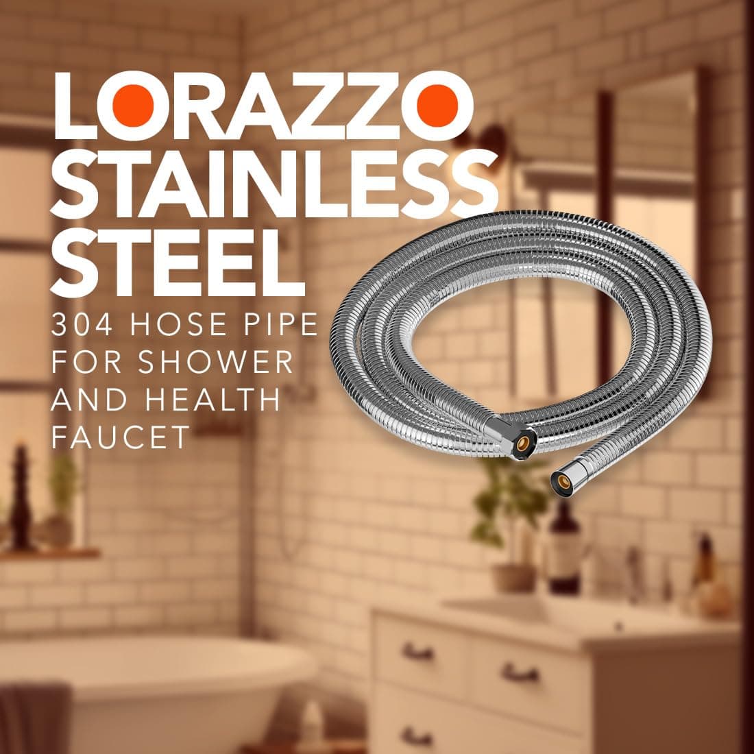 Lorazzo Duo Drift Health Faucet Set - View 4