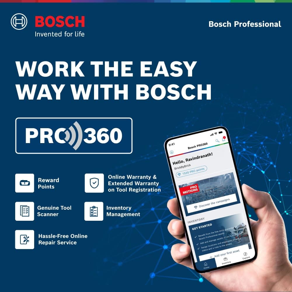 Bosch GSB 183-Li Cordless Impact Drill driver - Cordless Impact Drills | 18 V | (Soft/Hard) Torque: 21/56 Nm | Torque Setting: 20 - View 8