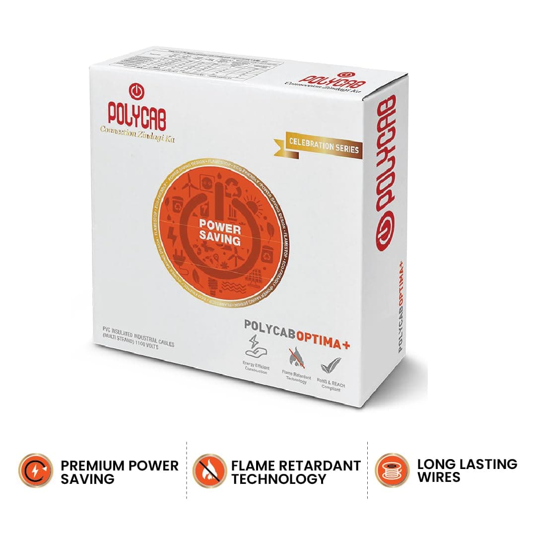 Polycab Optima+ FR Wire, (90/180 Mtr) - View 5