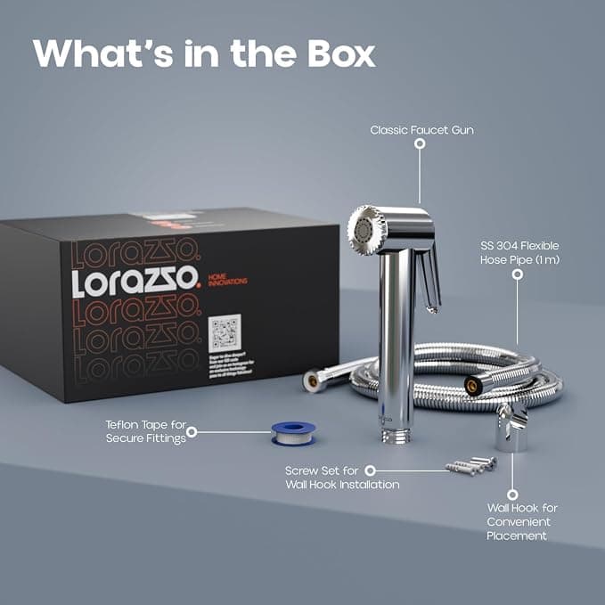 Lorazzo Classic Health Faucet Set - View 3
