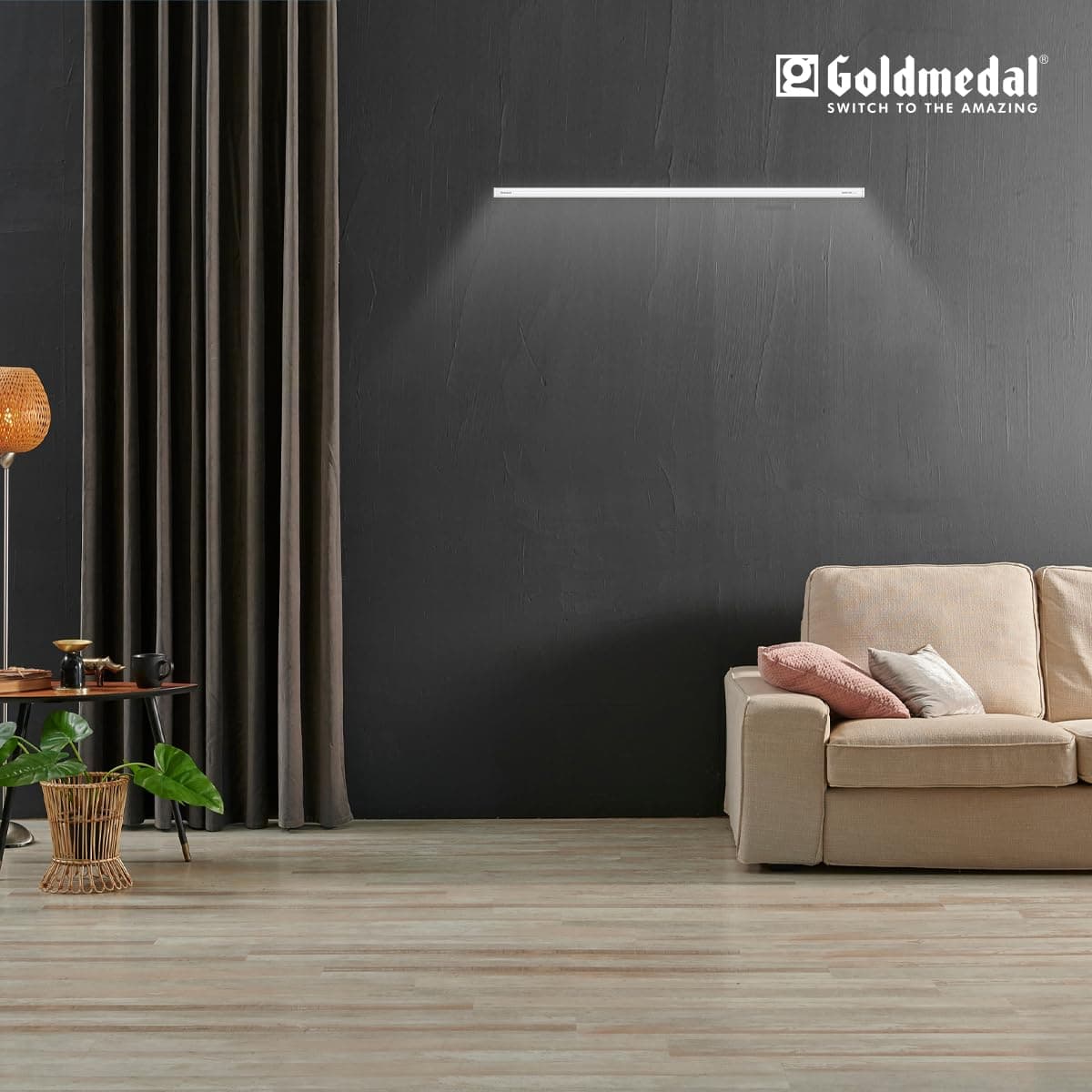 Goldmedal Magic Line LED Batten, Cool Daylight - Consumer Lighting | GL9C101520CD | 240 Volts - View 6