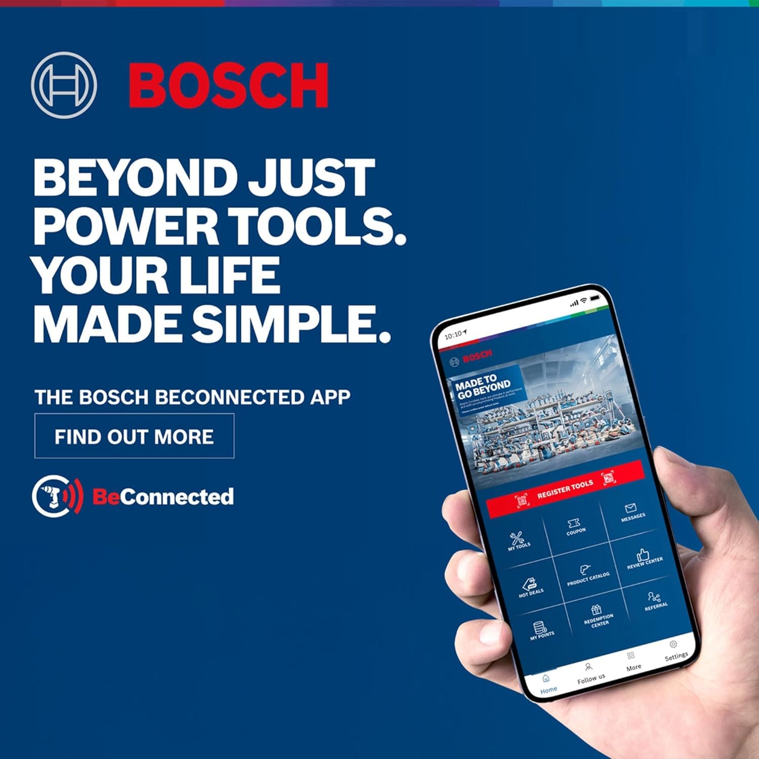Bosch GSB 600 13mm 600W Impact Drill Machine - Impact Drill Machine | 0.601.1A0.3F0 | Bit holder: 1/2 inch-20 UNF - View 6