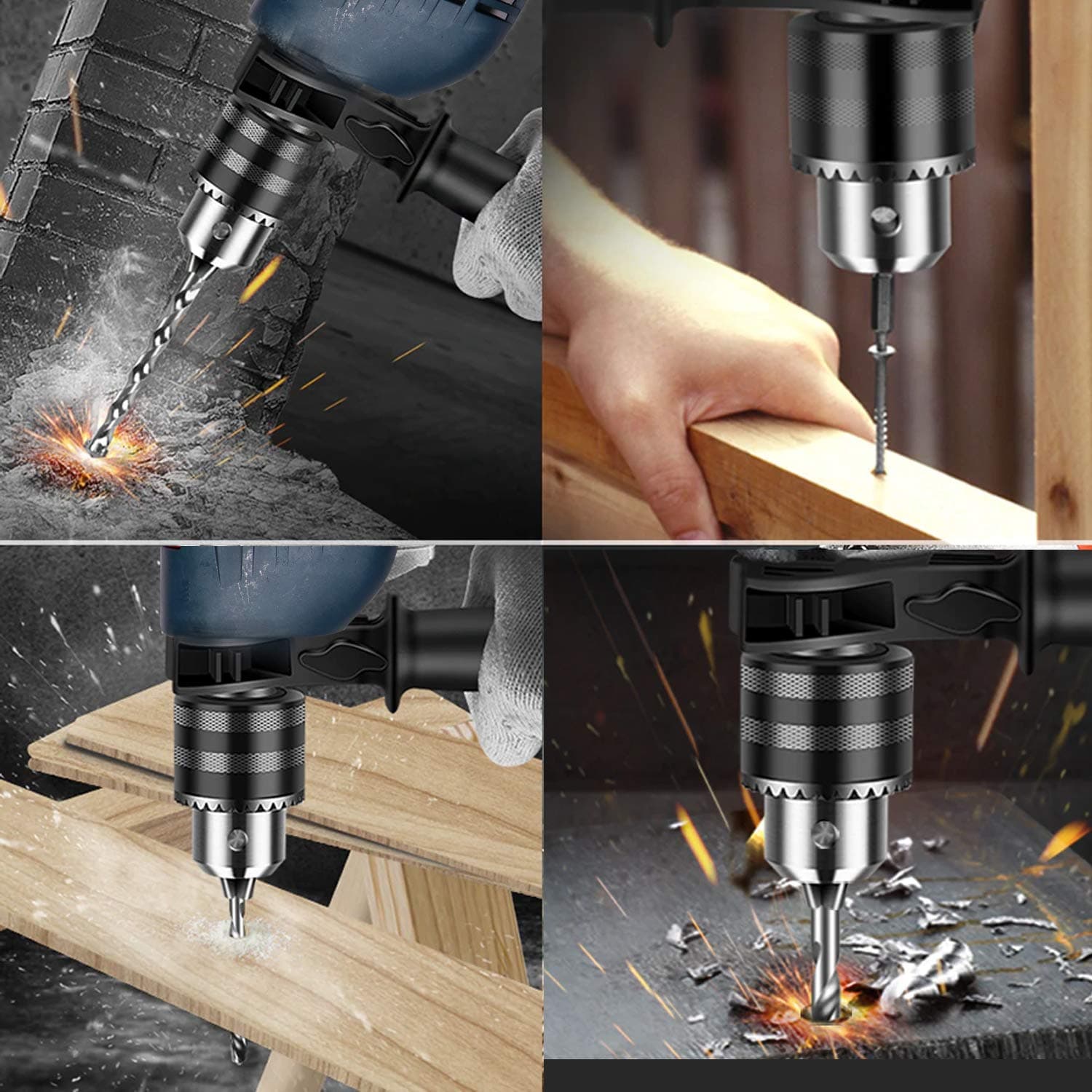 Izom 500W 13mm Impact Drill - Impact Drill | Blue | 220 V - View 7