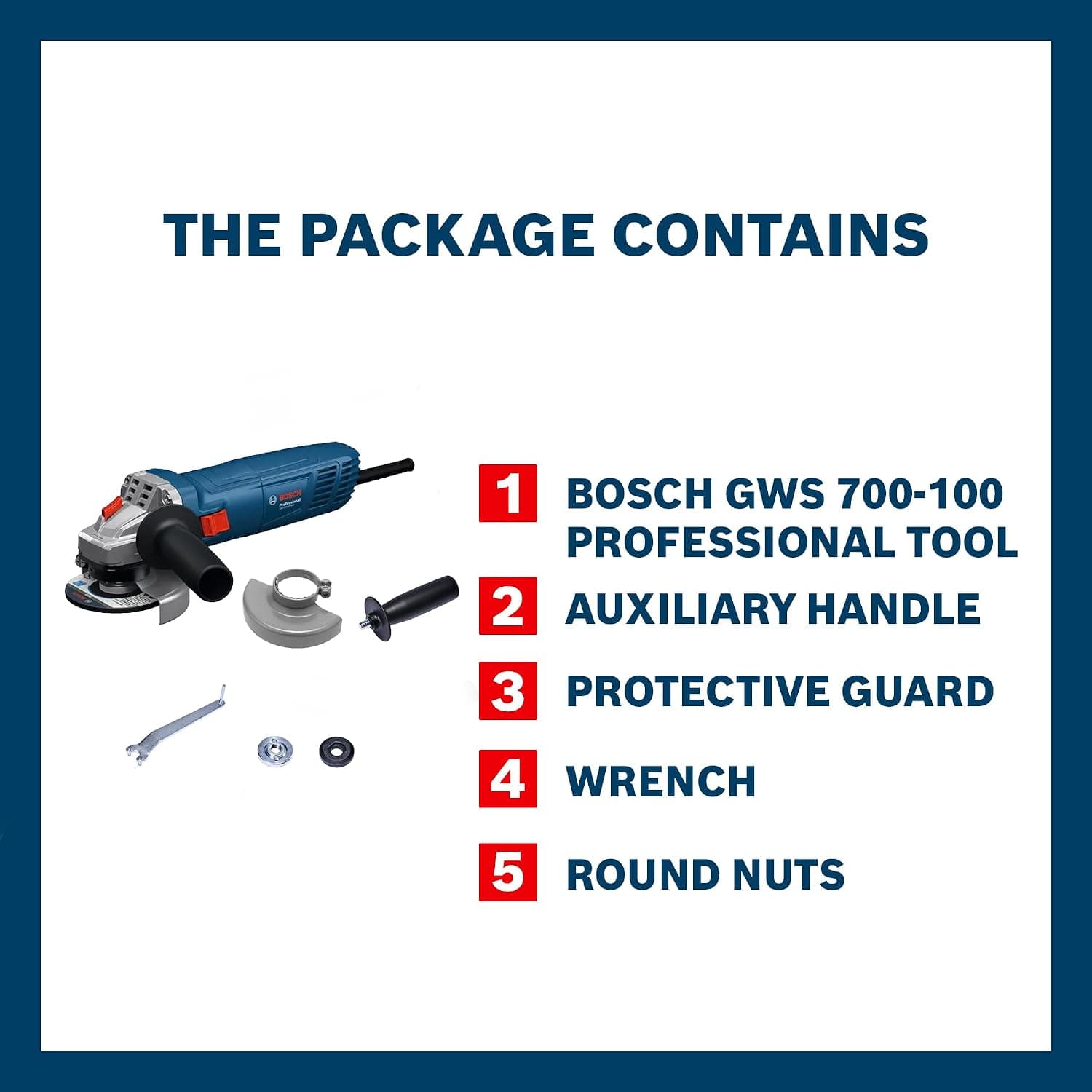 Bosch GWS 700-100 750 W 4 inch Angle Grinder - View 2