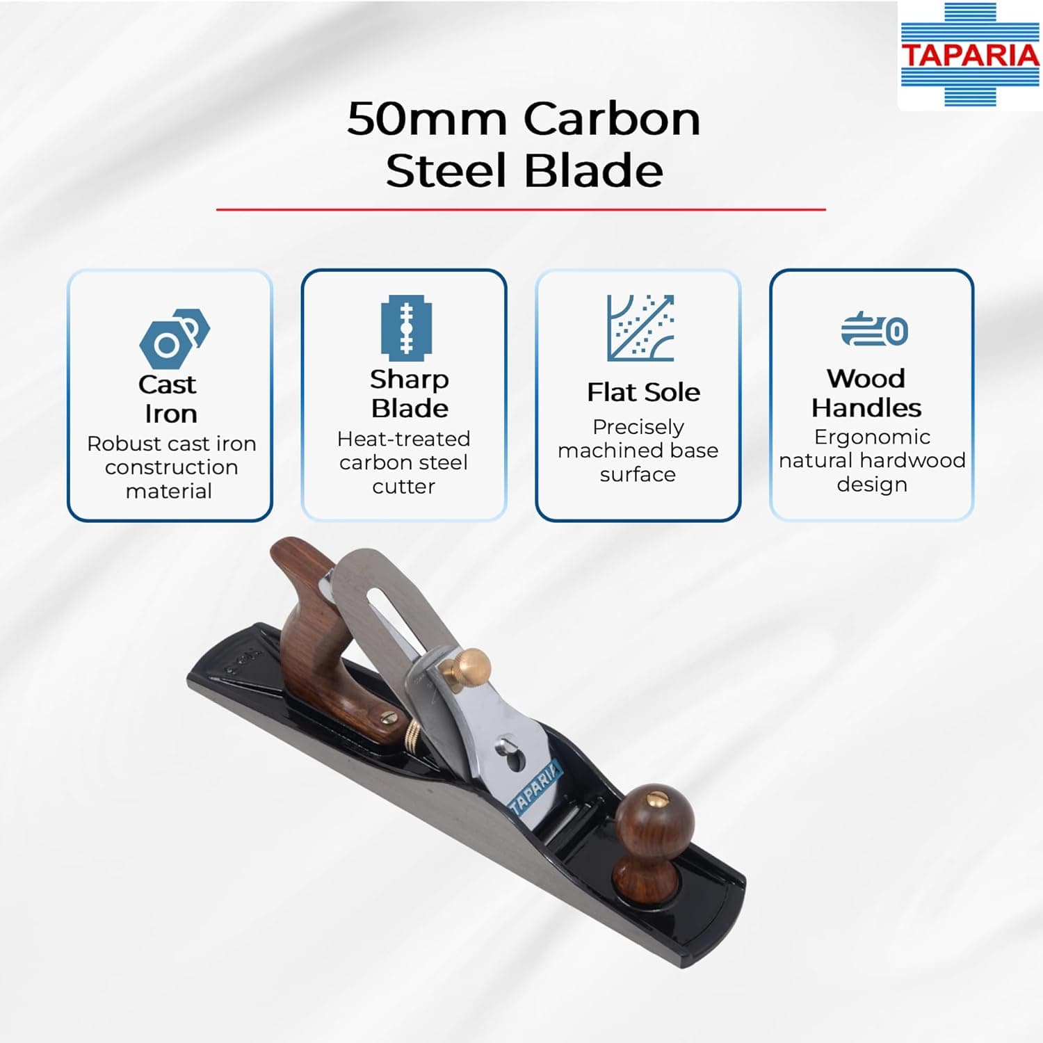 Taparia Jack Plane/Randa - 235 mm | CSP-3 | Kg - View 15