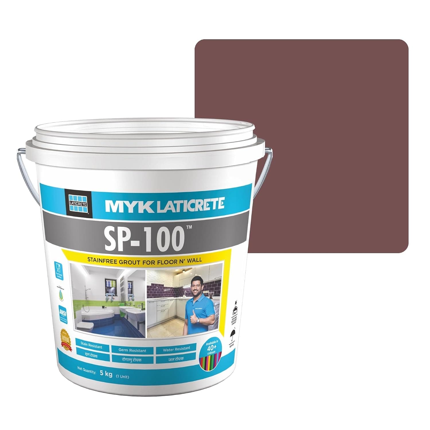 MYK Laticrete SP-100 Epoxy Tile Grout Colour Powder (Part C) - Factory sealed containers of this product are guaranteed to be of first quality for two (2) years if stored at temperatures >32°F (0°C) and <110°F (43°C). | 750 grams | 61 Parchment - View 47