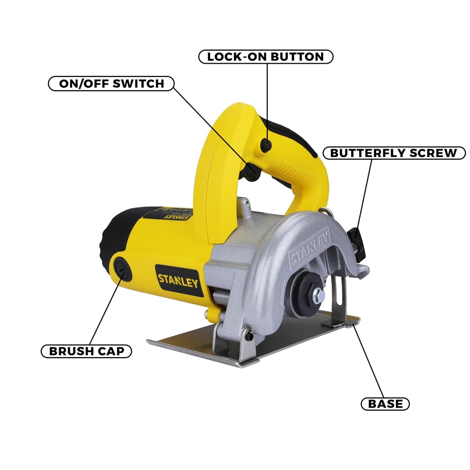 Stanley STSP125-IN 1320 W 125mm Tile Cutter - Tile Cutter | 50/60 Hz | 13500 rpm - View 2