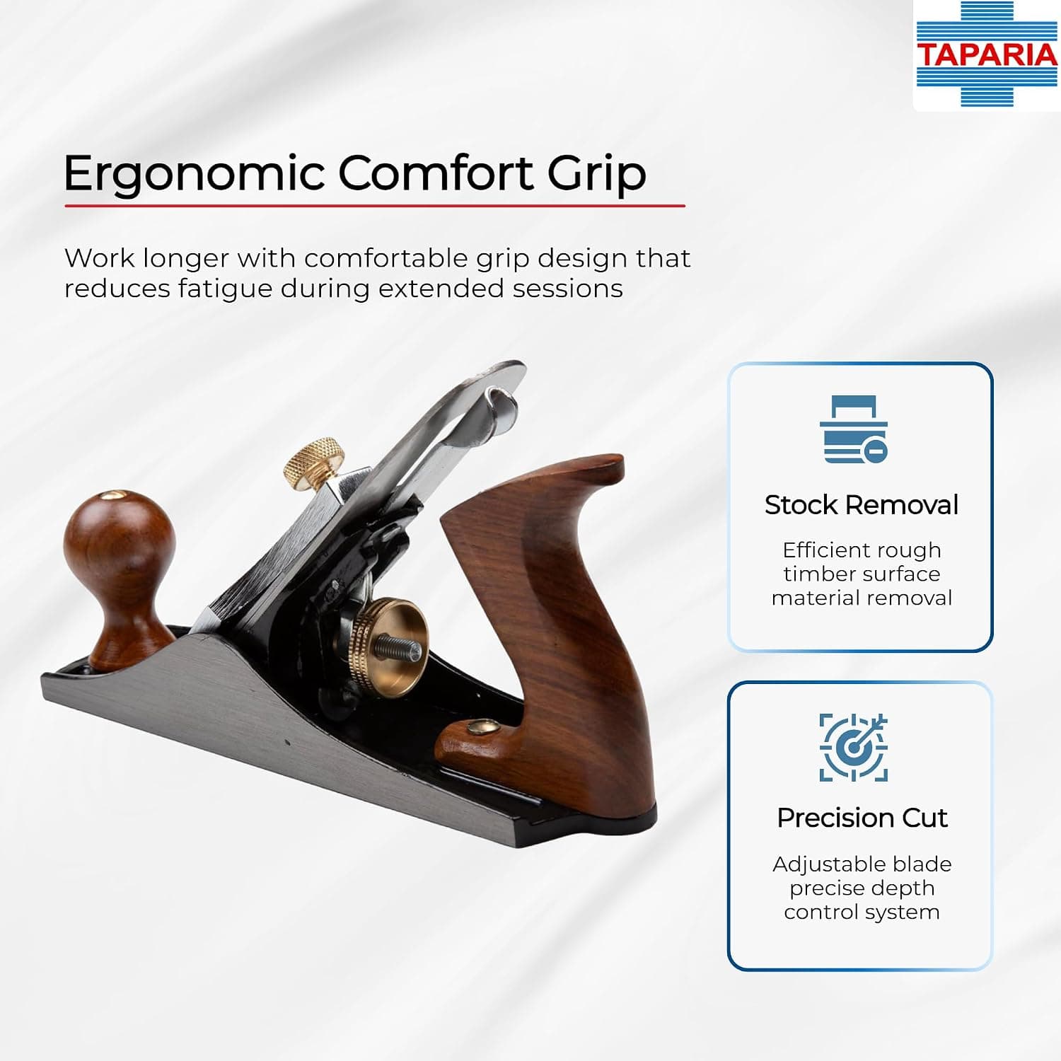 Taparia Jack Plane/Randa - 235 mm | CSP-3 | Kg - View 10