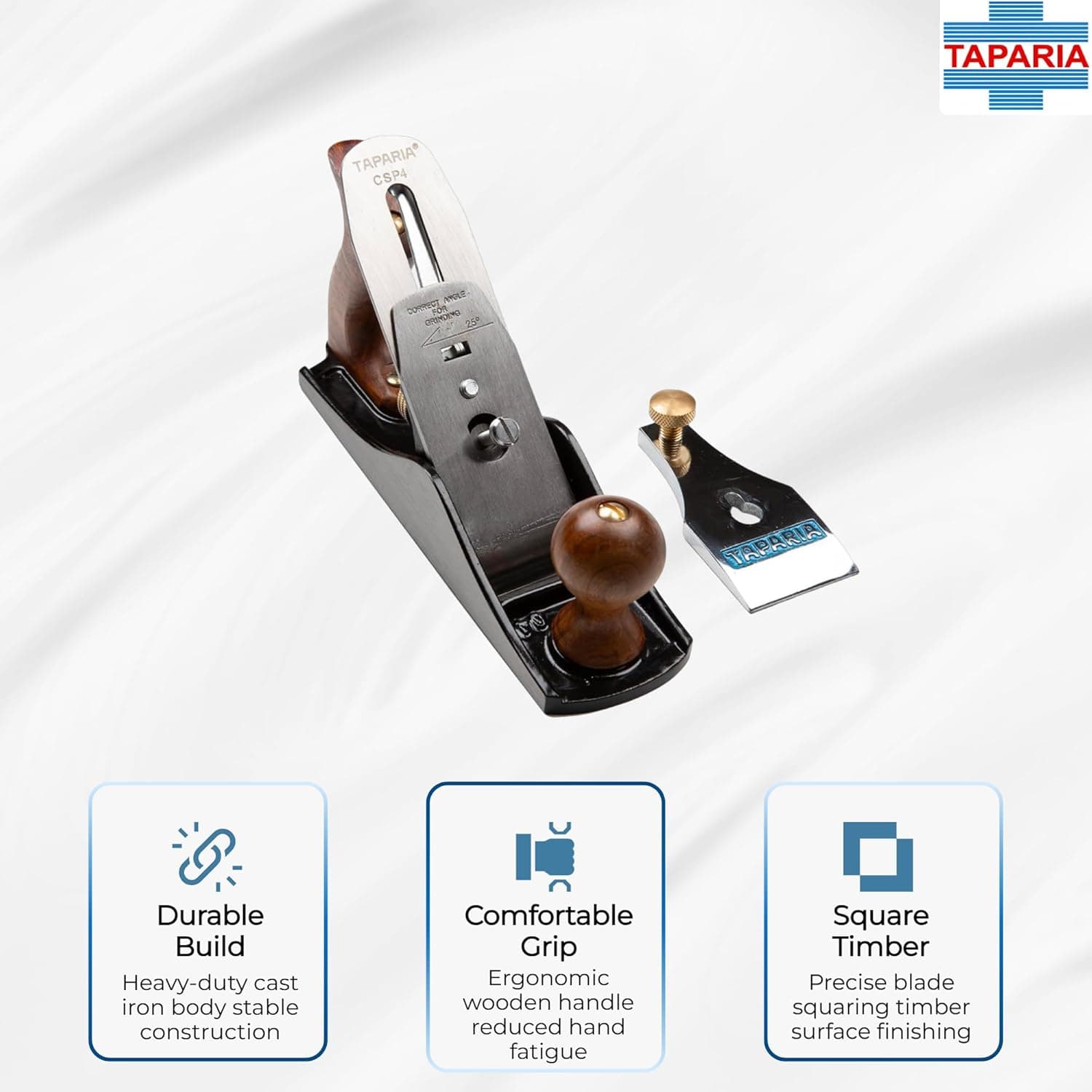 Taparia Jack Plane/Randa - 235 mm | CSP-3 | Kg - View 11