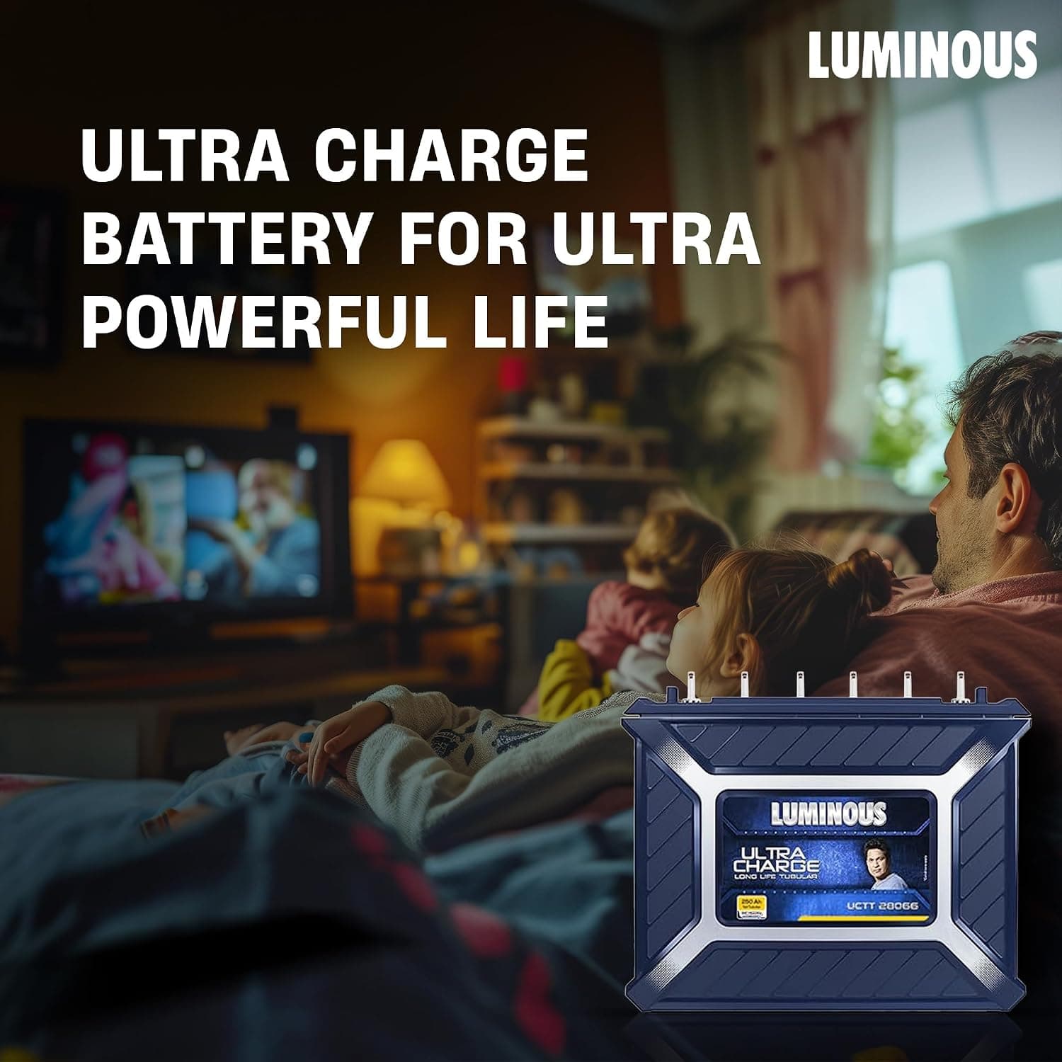 Luminous Ultra Charge UCTT-28066 250 Ah Tall Tubular Inverter Battery - View 4