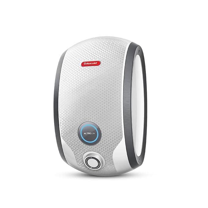 Racold ALTROì+ Vertical Electric Instant Geyser, 3KW - https://m.media-amazon.com/images/I/71y5jjF60xL._SL1500_.jpg | Grey | 230 V - View 7