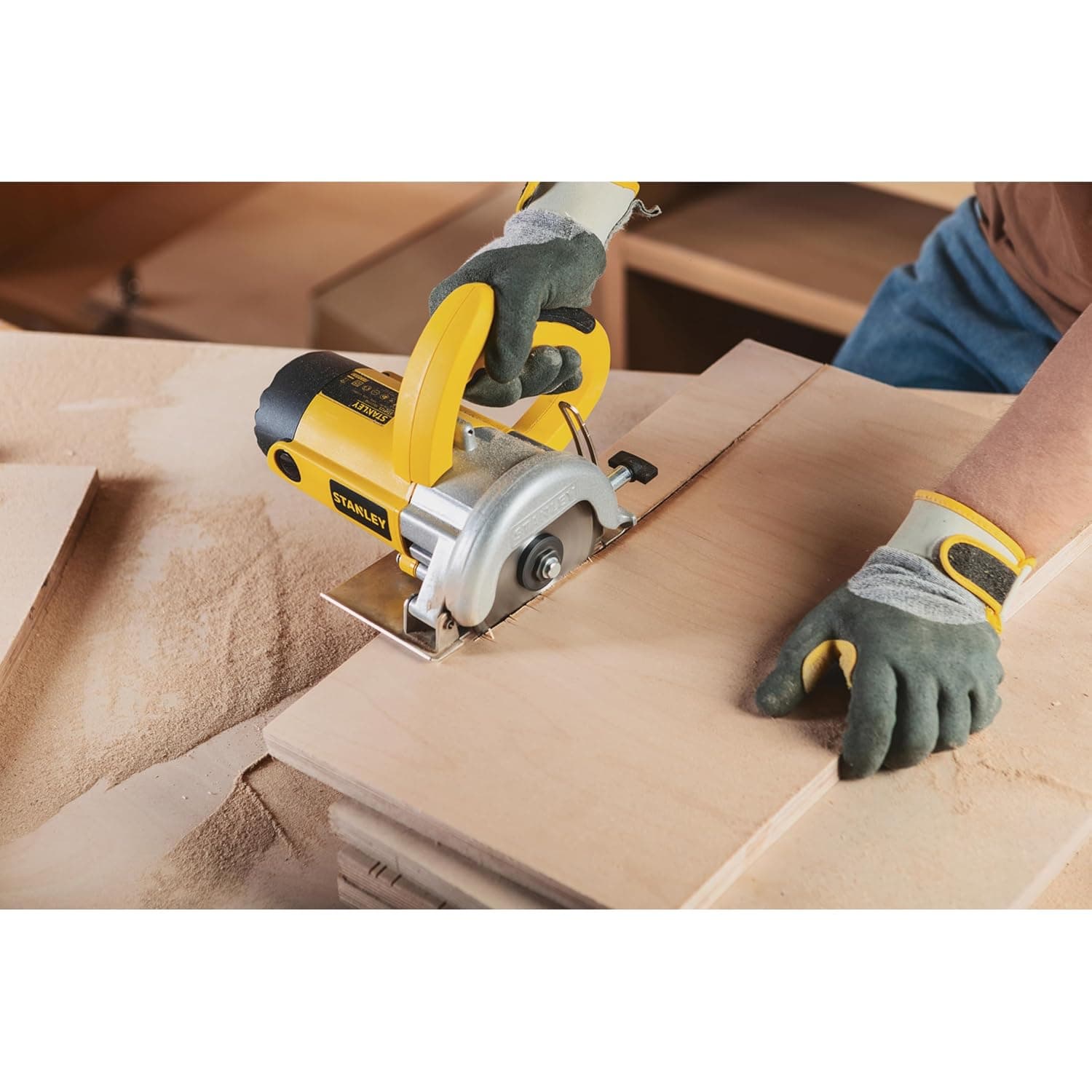 Stanley STSP125-IN 1320 W 125mm Tile Cutter - Tile Cutter | 50/60 Hz | 13500 rpm - View 3