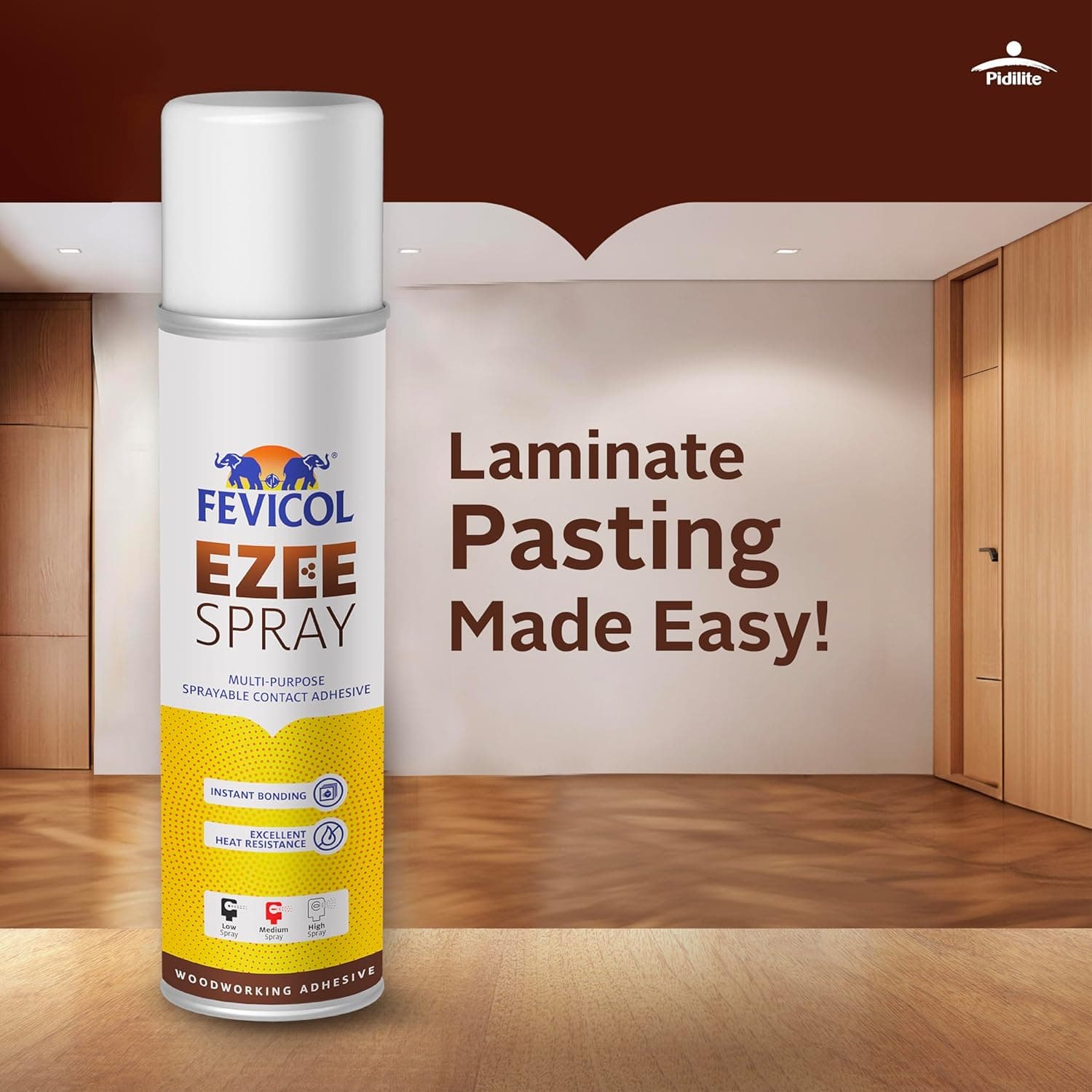 Fevicol Ezee Spray Multi-purpose Sprayable Contact Adhesive, 383g - 383g | Multi-purpose Sprayable Contact Adhesive | FSP827538300000 - View 6