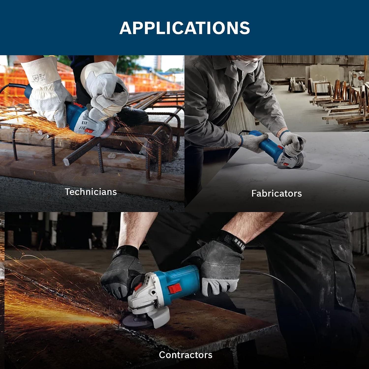 Bosch GWS 700-100 750 W 4 inch Angle Grinder - View 5
