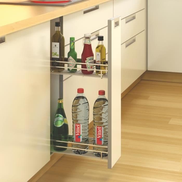 Hettich Cargo IQ300 Bottle Pull Out 2-Tier