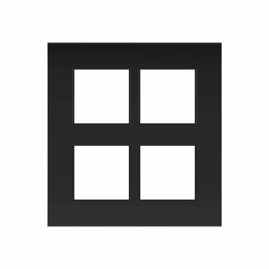 Anchor By Panasonic Tresa Solid Plates, Matt Black - Matt Black | 30216MB | 1M - View 7