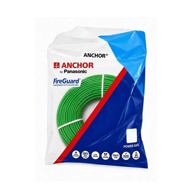 Anchor by Panasonic Fireguard FR-LSH Wire, 180m - 180 Mtr | Green | 1100 V - View 26