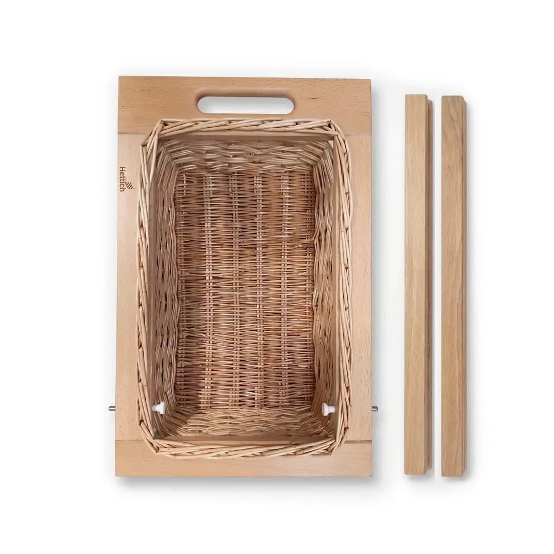 Hettich Wicker Baskets with Beech Runner