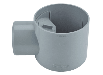 Ashirvad PVC Floor Trap, 4x2½ Inch (110x75mm), 70001461
