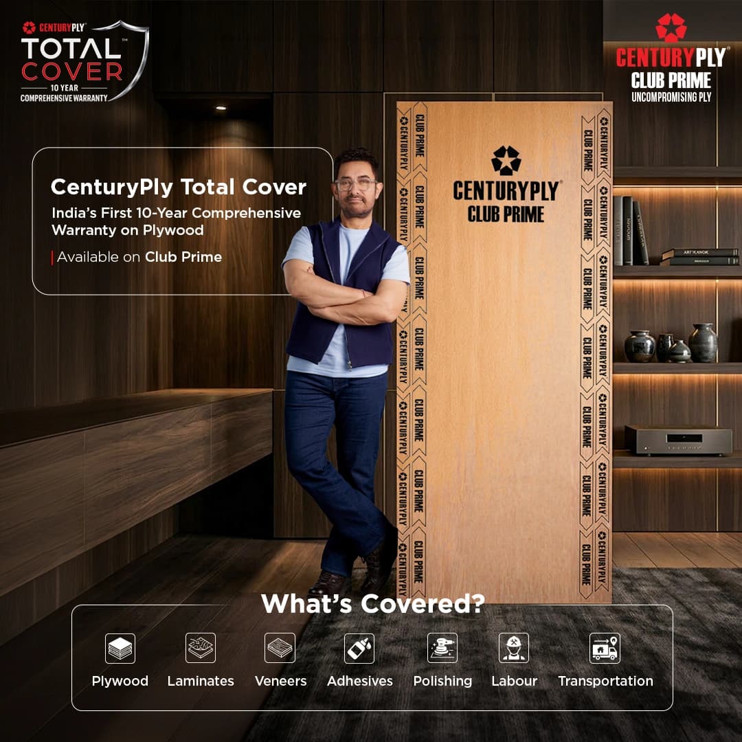Century Club Prime BWP Grade Calibrated Plywood, 8x4 ft - View 3