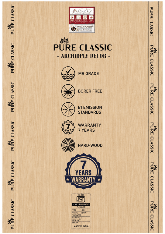 Archidply Decor Pure Classic MR Plywood