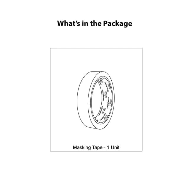 Asian Paints Trugrip Super Masking Tape -Abro Tape - View 3