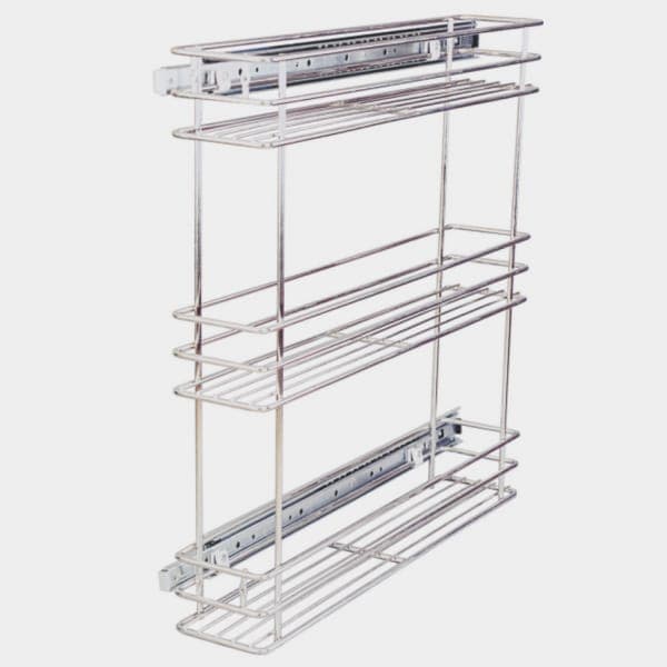 EBCO SPOB-8-20-21T 200x505x533mm SS Bottle Pull Out