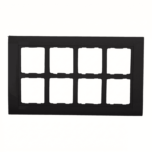 Anchor By Panasonic Tresa Solid Plates, Matt Black - Matt Black | 30216MB | 1M - View 9