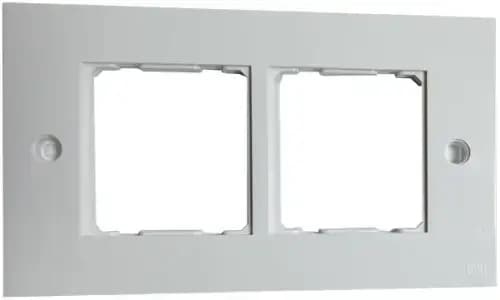 Anchor By Panasonic Deko Single Mounting Plates, White - View 3