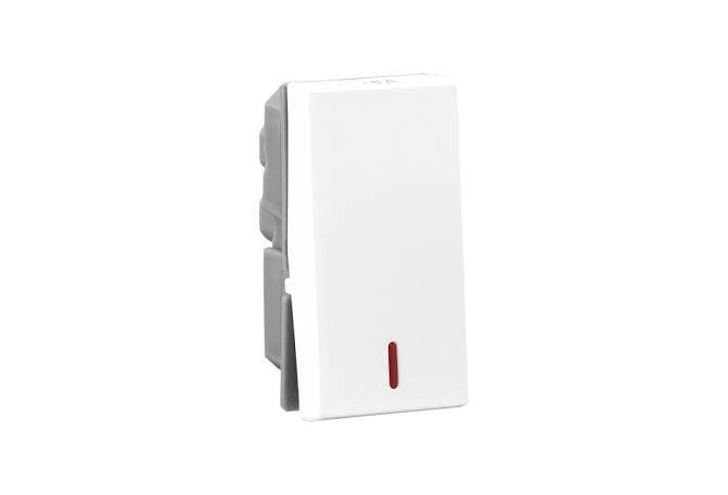 Legrand Allzy 16A SP 1 Way Switch with 1M Indicator - View 2