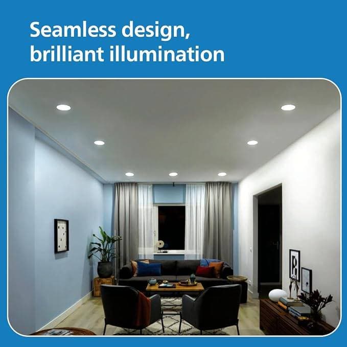Philips Ultra Glow LED Downlight - Recessed Light | Durable Plastic | 13 cm - View 9