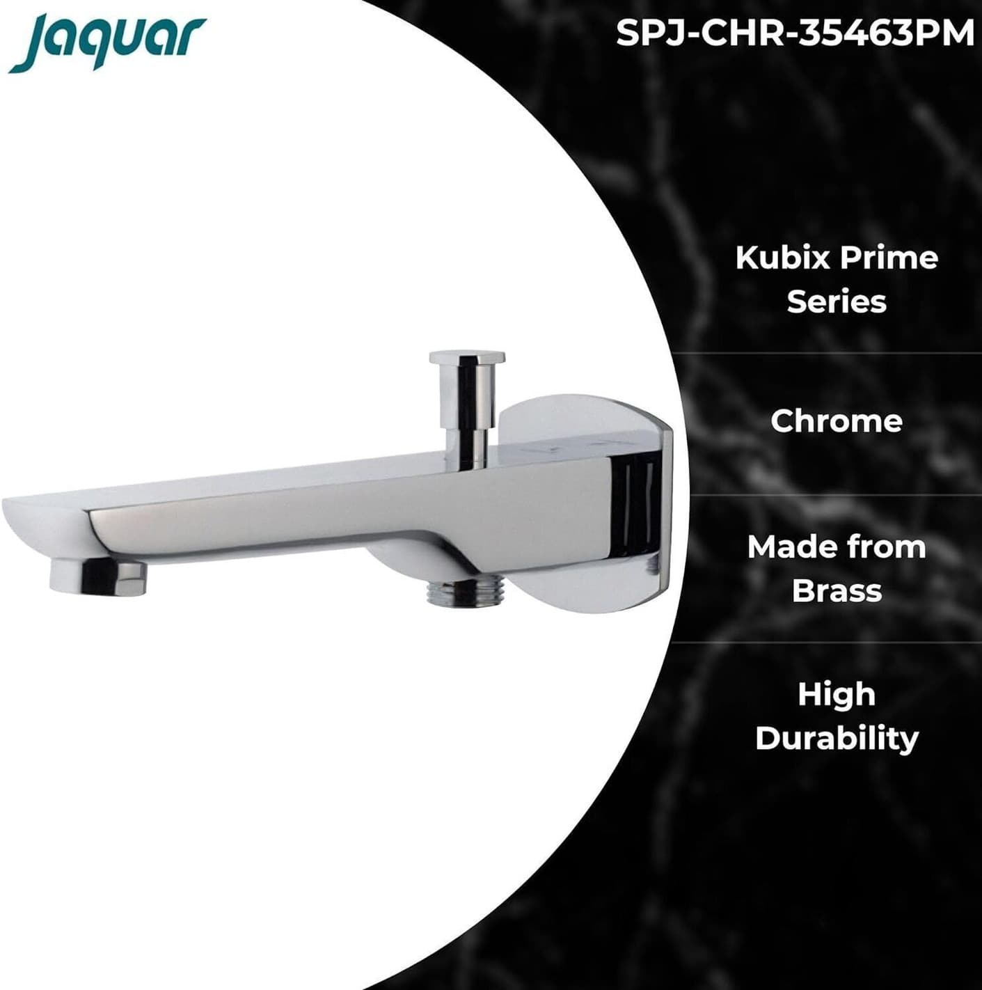 Jaquar Bathtub Spout with Wall Flange - View 3