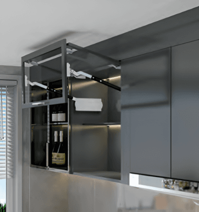 Hettich LiftEase Bifold Premium lift-up System