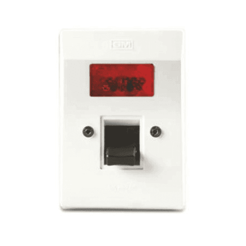 GM G-Magic 32A DP Switch with Indicator, Flush